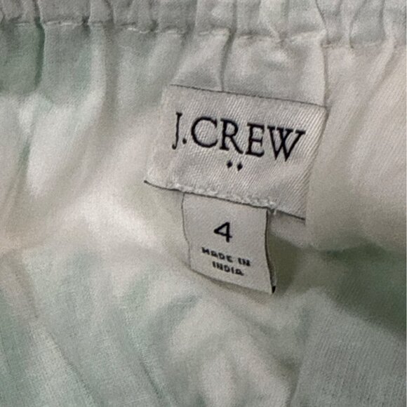 J.Crew Pineapple Print Sundress With Spaghetti Straps & Elastic Waist Size 4 - Picture 8 of 10